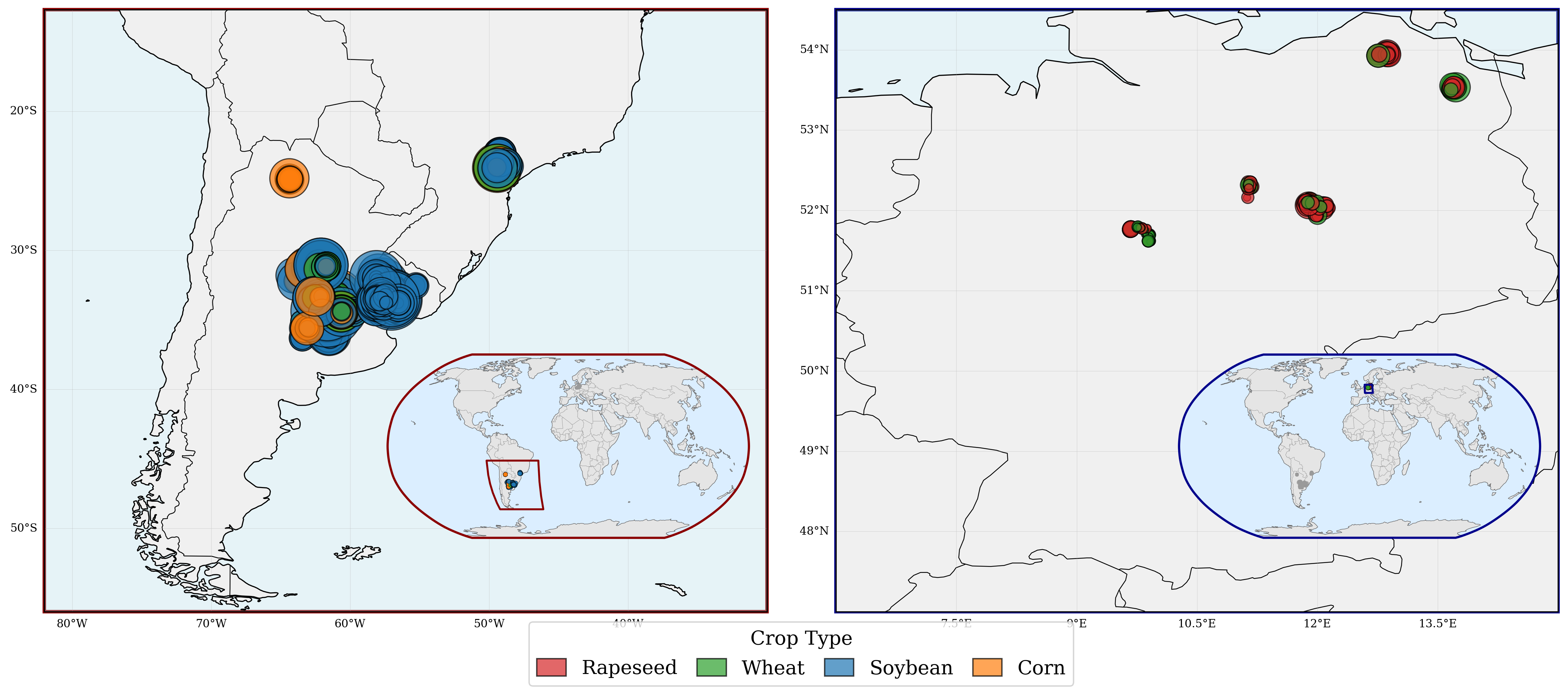 Geographic Distribution of Dataset